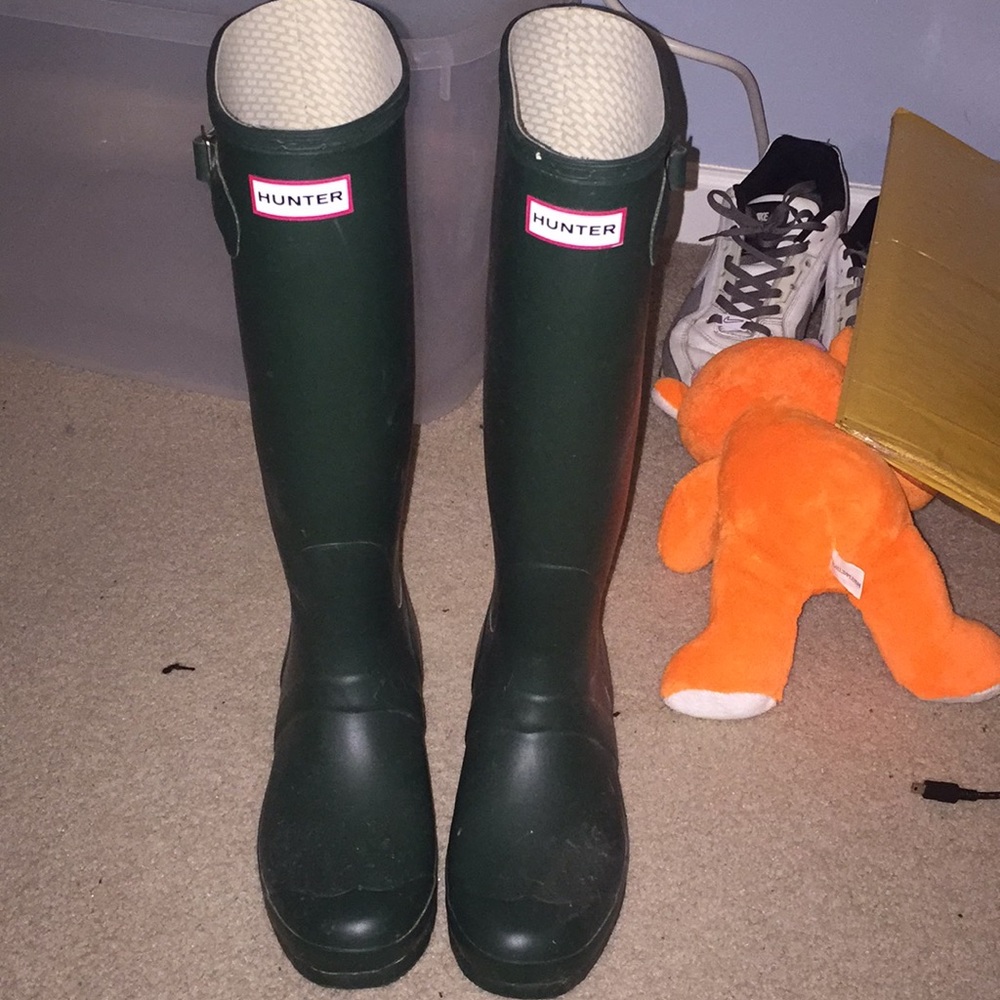 Hunter rain boots